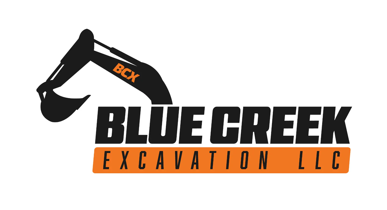 Blue Creek Excavation Logo